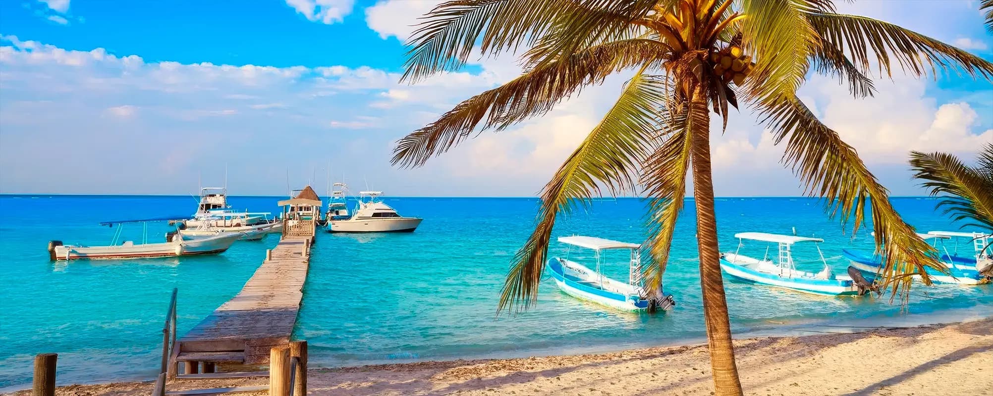 Puerto Morelos — muelle de la Riviera Maya